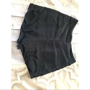 Black shorts